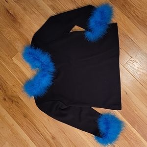 Beautiful Girls Maribu Trimmed Top